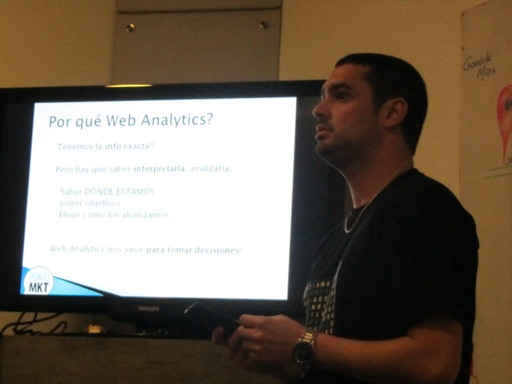 Charla Web Analytics en SUMA